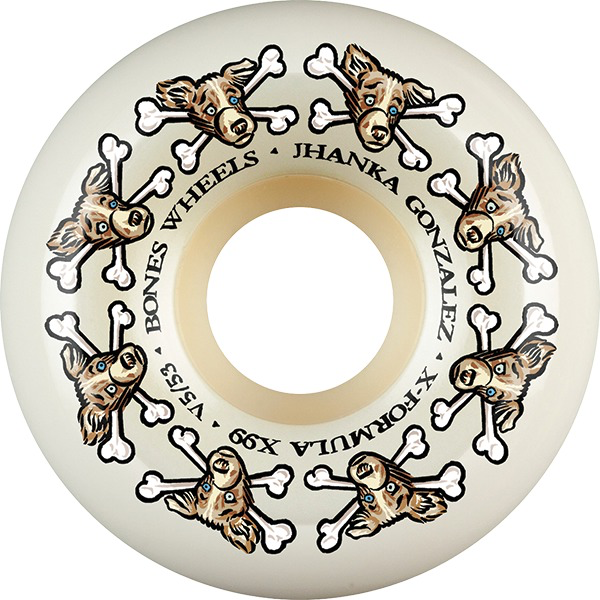 Jhanka Gonzalez Vato Dog V5 53mm Sidecuts X-Formula 99A Wheels