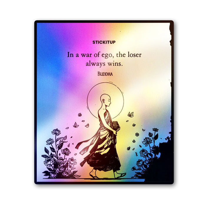 Loser Always Win Sticker Holographic Stickers - Holographic stickers | STICK IT UP