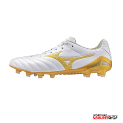 MIZUNO Football Shoes MONARCIDA NEO 3 PRO (WHITE / GOLD) - Nemuree Shop - Online Sports Store