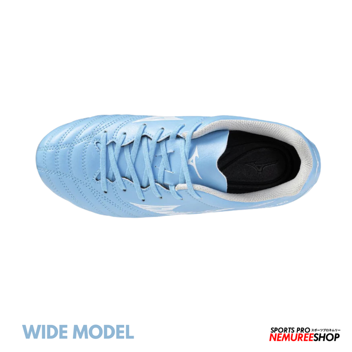 MIZUNO Football Shoes MONARCIDA NEO 3 SELECT WIDE (CELESTE / WHITE) - Nemuree Shop - Online Sports Store
