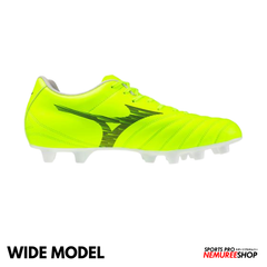 MIZUNO Football Shoes MONARCIDA NEO 3 SELECT WIDE (LIGHTNING YELLOW / BLACK) - Nemuree Shop - Online Sports Store