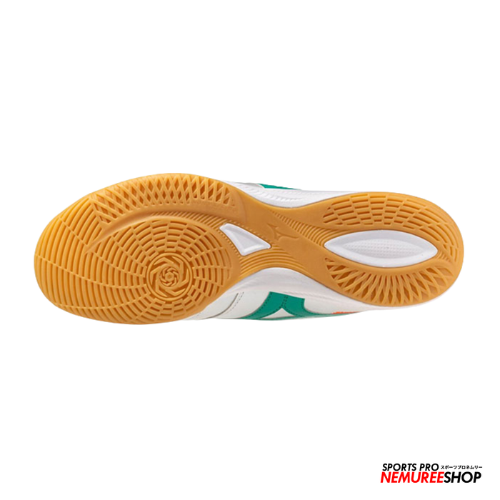 MIZUNO Futsal Shoes MORELIA SALA PRO IN (WHITE/ARCADIA/LAVA ORANGE)