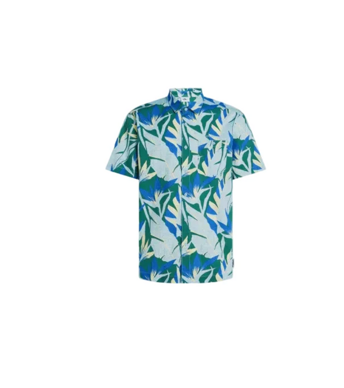 O'Neill Print Shirt Blue Tropicana
