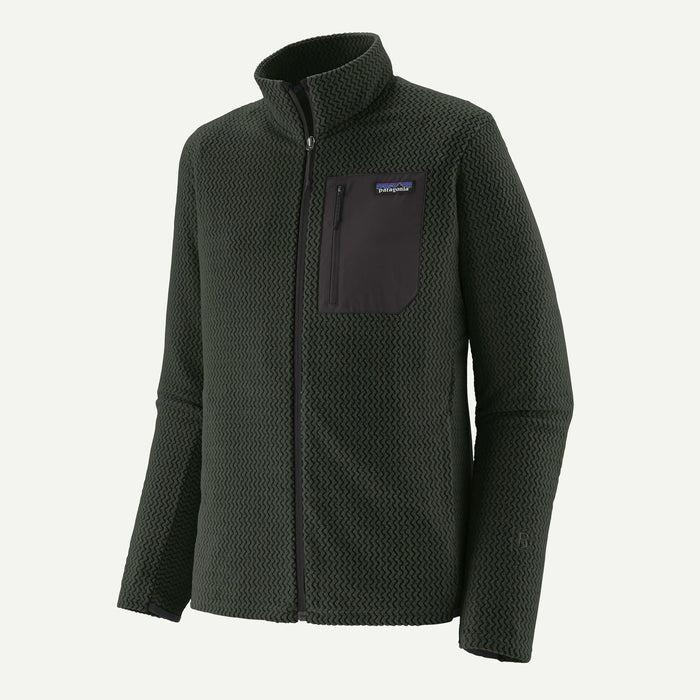PATAGONIA R1 AIR JACKET OLD GROWTH GREEN MENS FLEECE