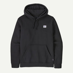 PATAGONIA SHOP STICKER UPRISAL HOODY BLACK MENS HOODIE