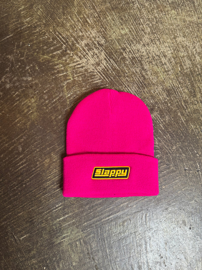 Pink Slappy Beanie