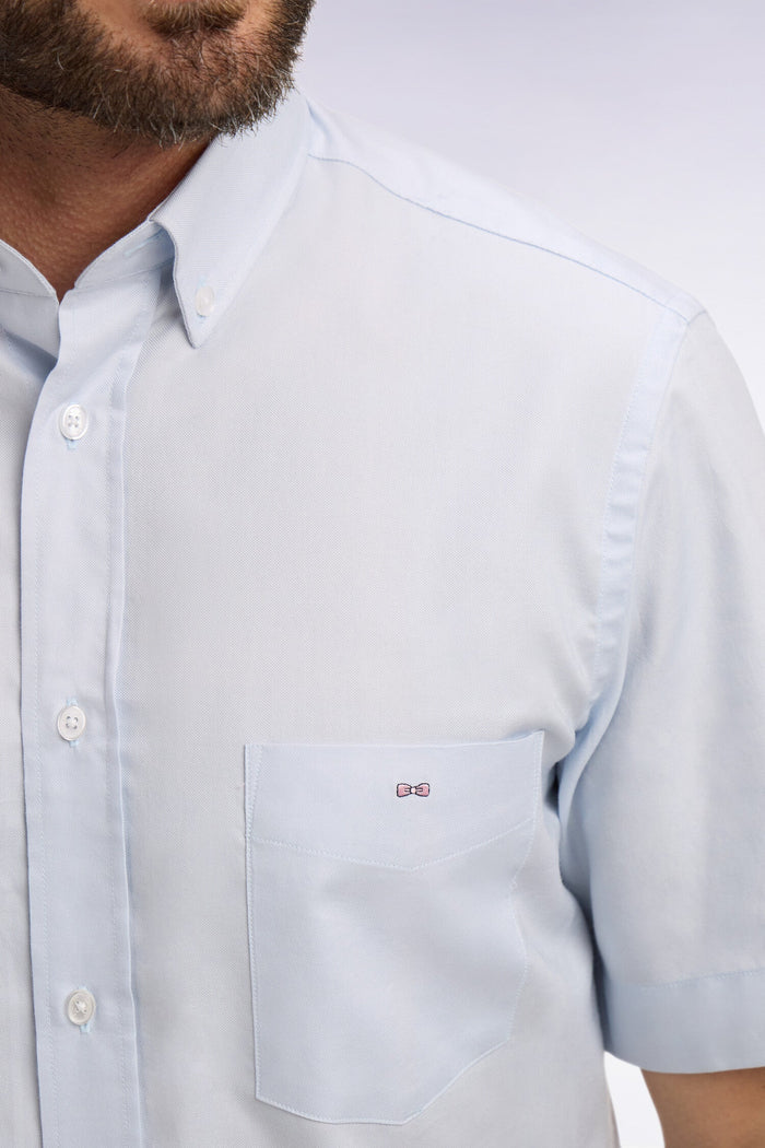 PLAIN OXFORD shirt in sky