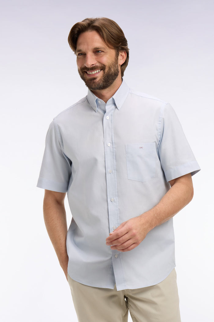 PLAIN OXFORD shirt in sky