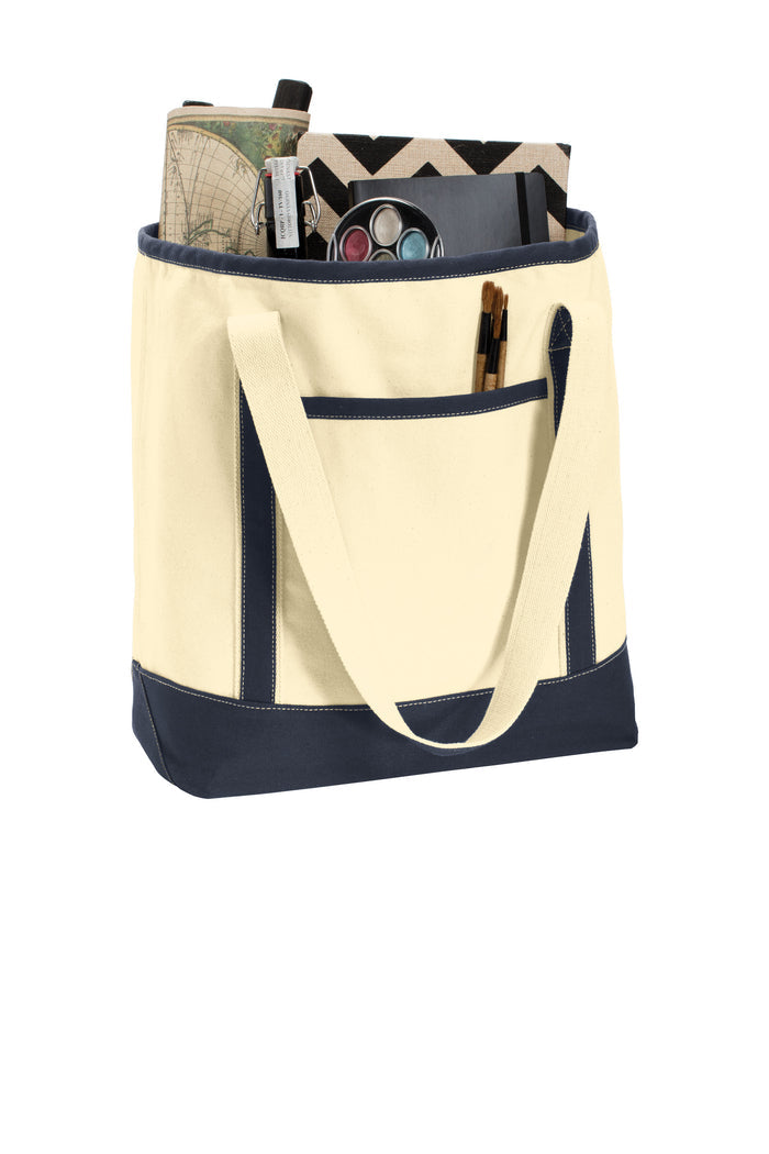 Port Authority Large Cotton Canvas Boat Tote
