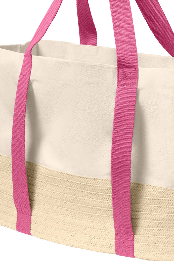 Port Authority Straw Market Tote
