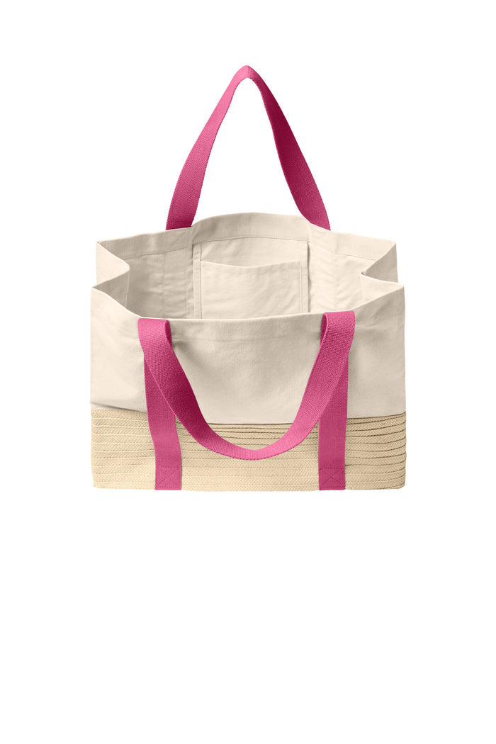 Port Authority Straw Market Tote
