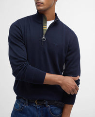 Quarter-Zip Jumper in Navy