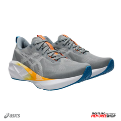 ASICS Running Shoes NOVABLAST 5 (GRAVEL/WHITE) - Nemuree Shop - Online Sports Store