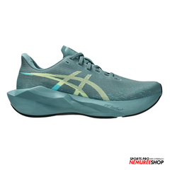ASICS Running Shoes NOVABLAST 6 (HAZY TEAL/ILLUMINATE YELLOW)