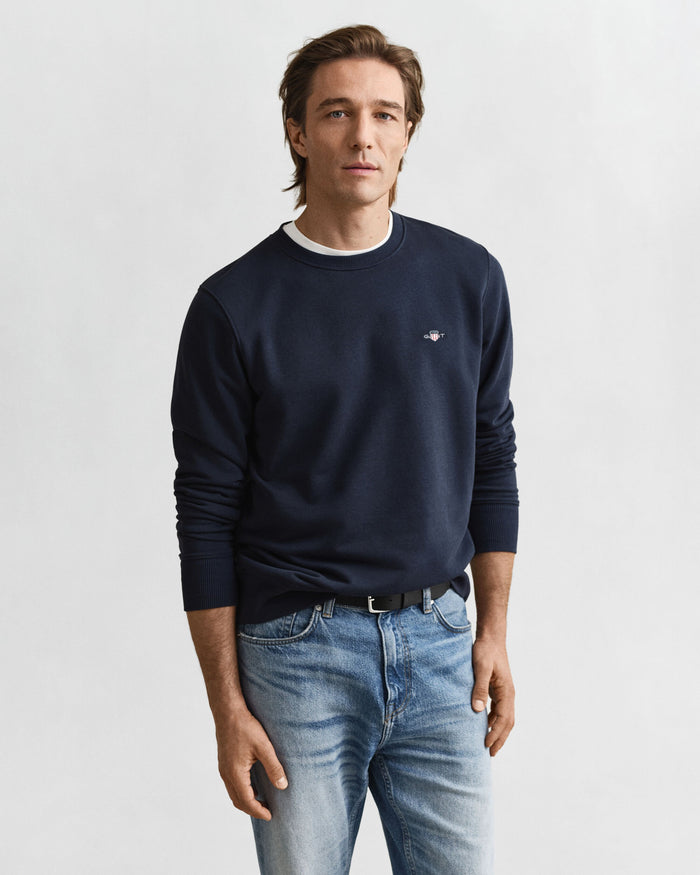 Shield Sweatshirt in Navy