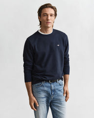 Shield Sweatshirt in Navy