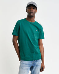 Shield Tee in Deep Forest