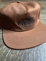 Thunder Worldwide Brown/ Black SnapBack Hat