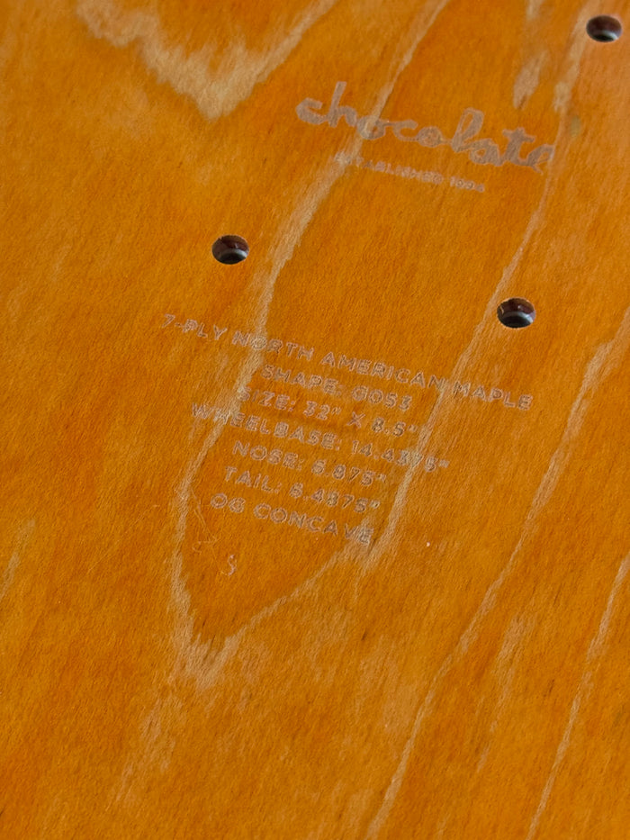 Jordan Trahan Portrait 8.5 Deck (Scratched Discount)