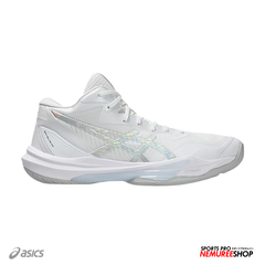 ASICS Volleyball Shoes SKY ELITE FF MT 3 (WHITE / PURE SILVER) - Nemuree Shop - Online Sports Store