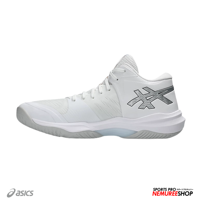 ASICS Volleyball Shoes SKY ELITE FF MT 3 (WHITE / PURE SILVER) - Nemuree Shop - Online Sports Store