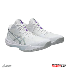 ASICS Volleyball Shoes SKY ELITE FF MT 3 (WHITE / PURE SILVER) - Nemuree Shop - Online Sports Store