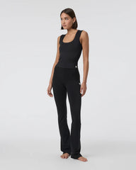 VUORI ALL THE FEELS SLIM FLARE BLACK WOMENS PANT