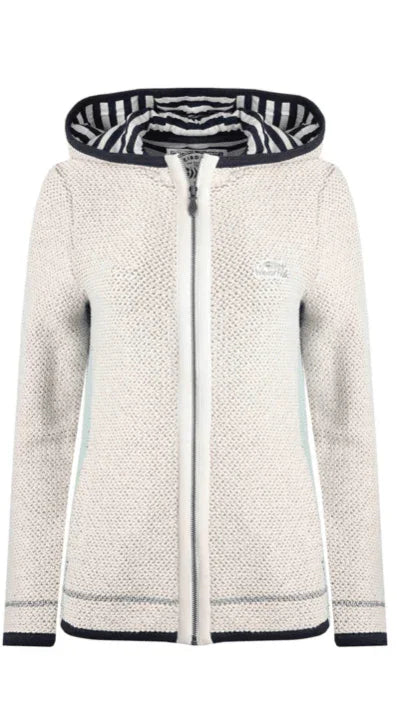 Weird Fish Cadie Limited Edition Eco Full Zip Hooded Macaroni Mint Green - Boardworx