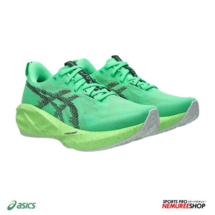 ASICS Women Running Shoes NOVABLAST 5 WOMEN (VITAL GREEN / BLACK) - Nemuree Shop - Online Sports Store