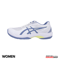 ASICS Women's PickleBall Shoes GAME FF PICKLEBALL WOMEN (WHITE/CALM INDIGO) - Nemuree Shop - Online Sports Store